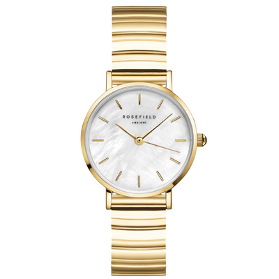 Rosefield Small Edit Gold Watch