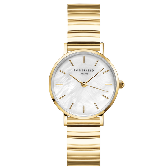 Rosefield Small Edit Gold Watch