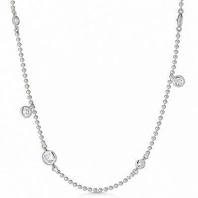Silver Celeste Necklace