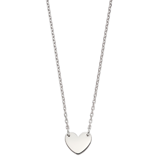 Silver Matilda 'Mummy and Me' Heart Pendant