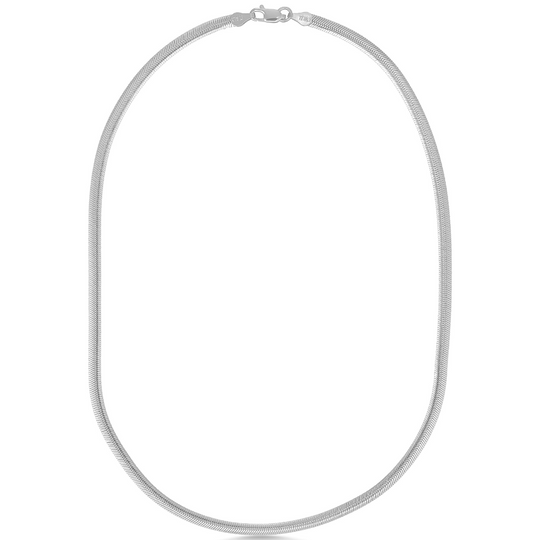 Silver Snake Necklace