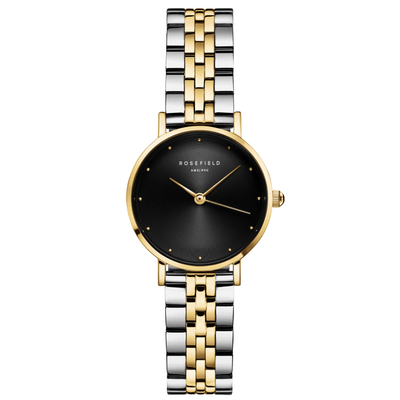 Rosefield Small Edit Black Duotone Watch