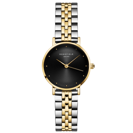 Rosefield Small Edit Black Duotone Watch