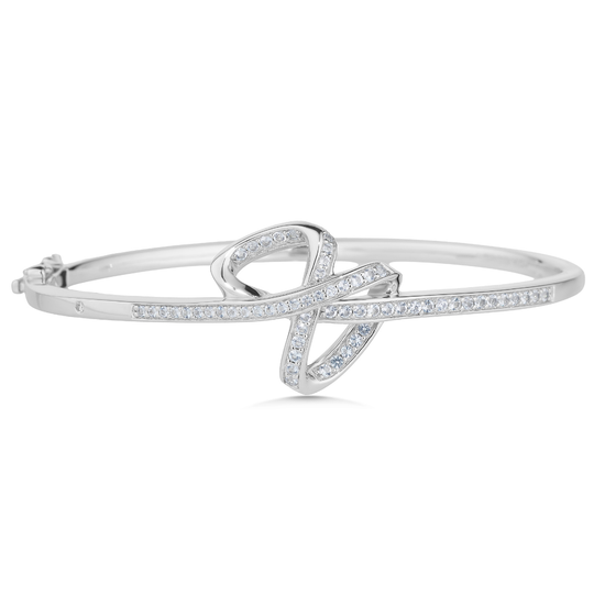Sterling Silver Aurora Bangle
