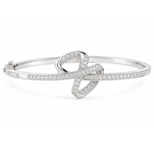 Sterling Silver Aurora Bangle