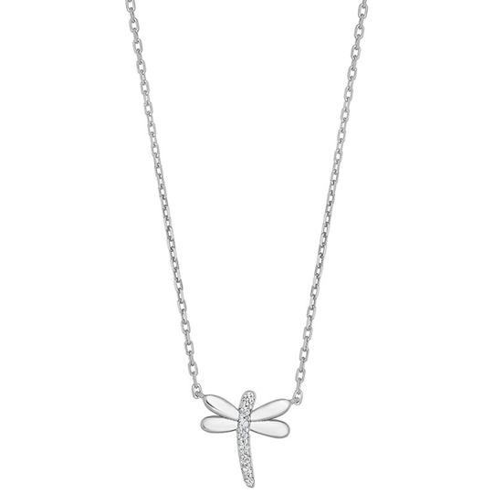 Sterling Silver Dragonfly Pendant