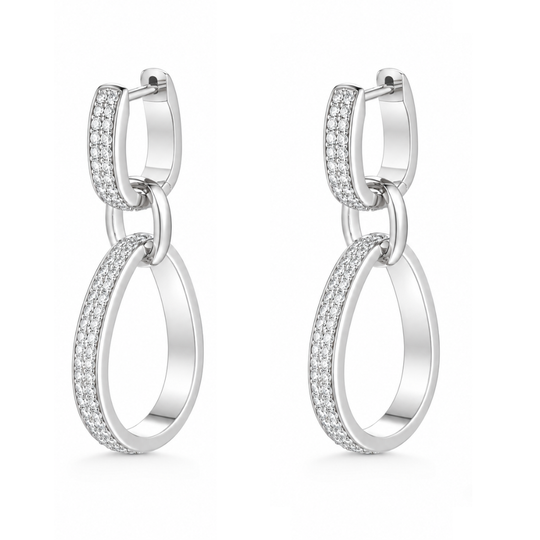 Sterling Silver Flair Earrings