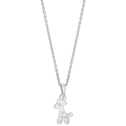SILVER GIRAFFE PENDANT