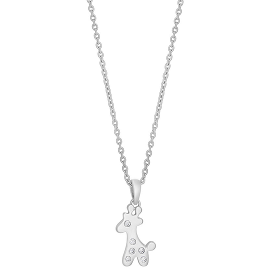 Sterling Silver Giraffe Pendant