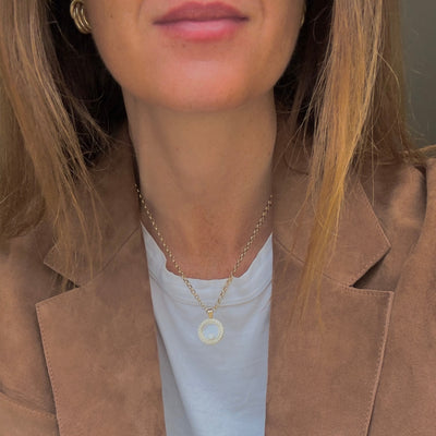 Bespoke Floating Diamond Pendant