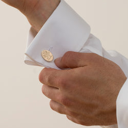 9ct Yellow Gold Heavyweight Cufflinks