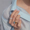 9ct Gold Handcrafted Citrine Ring
