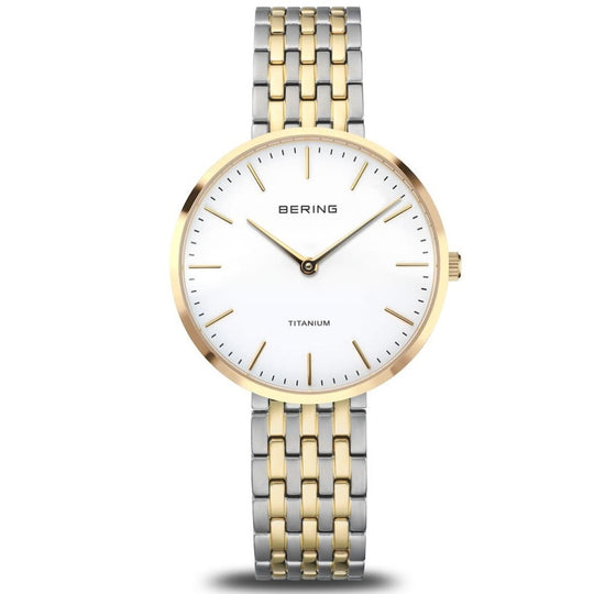 Ladies' Bering Titanium Two Tone Watch