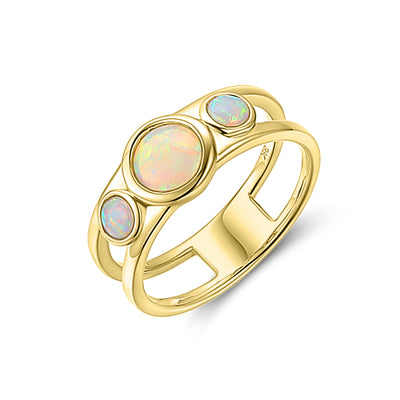 Trilogy Opal Ring