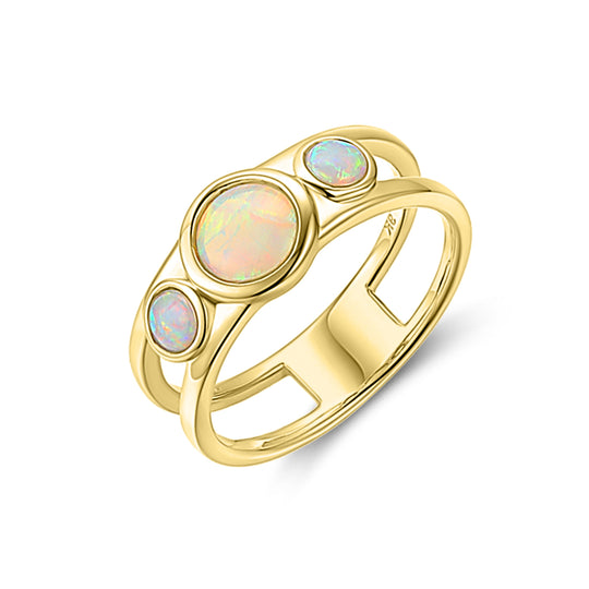 Trilogy Opal Ring