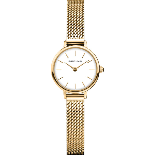 Ladies' Bering Classic Polished Gold Watch