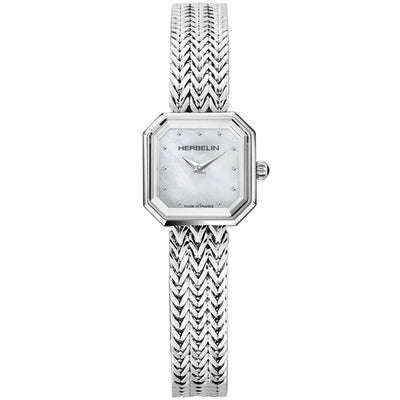 Ladies' Herbelin Silver Octogone Watch
