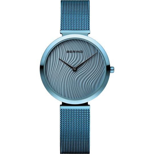 Ladies' Bering Charity 2 Polished Blue Watch