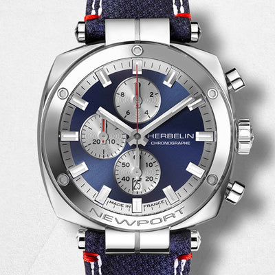 Gent's Herbelin Newport Heritage Chronograph Watch
