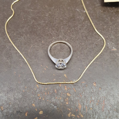 Remodelled Bezel Set Diamond Pendant