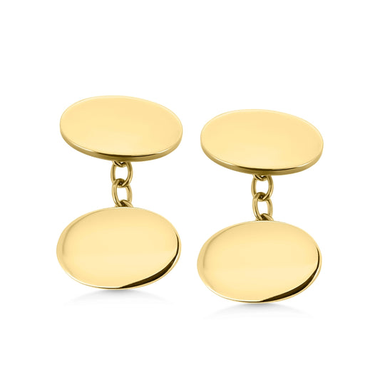 Yellow Gold Cufflinks