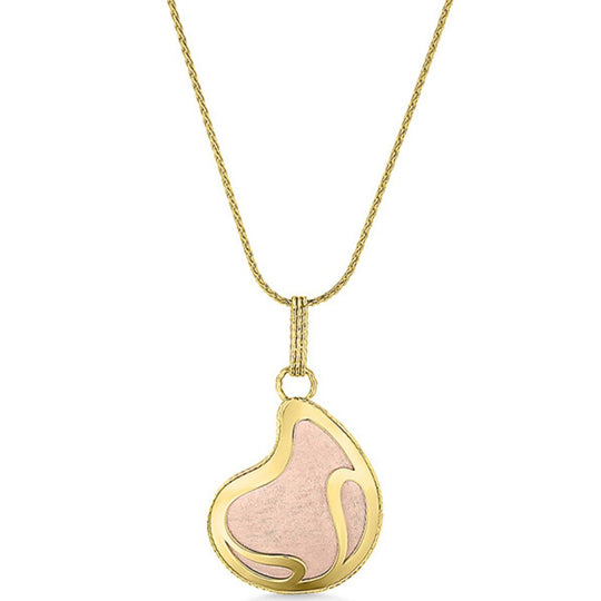 14ct Yellow & Rose Gold Pendant