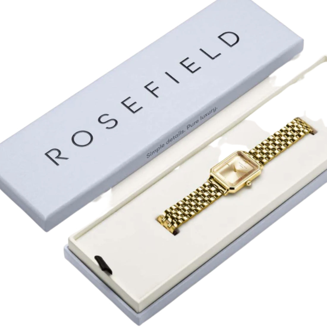 Rosefield Octagon Champagne Watch | Ryan Thomas Jewellers