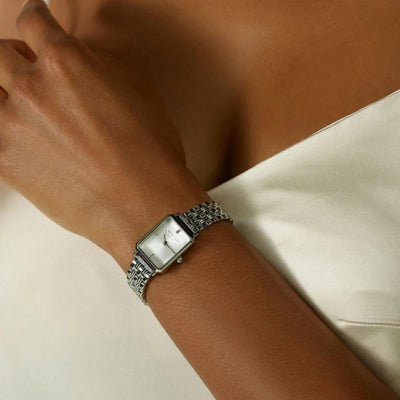 Rosefield Octagon XS Silver Watch