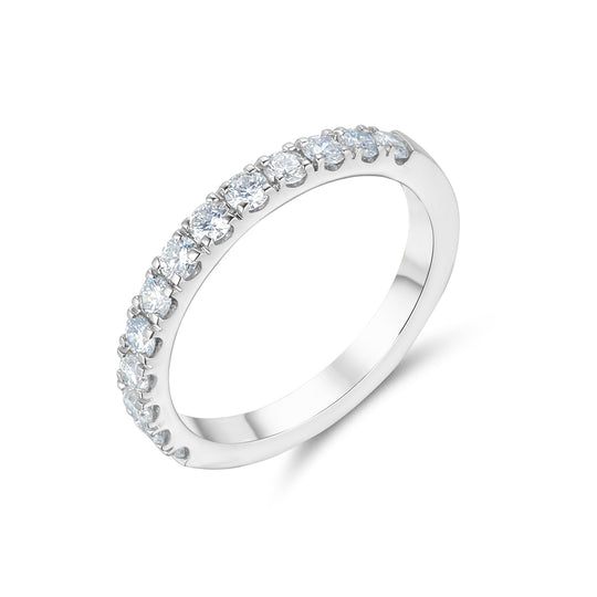 Platinum Lab Grown Diamond Wedding Band