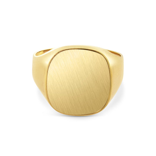 Yellow Gold Gent's Signet Ring