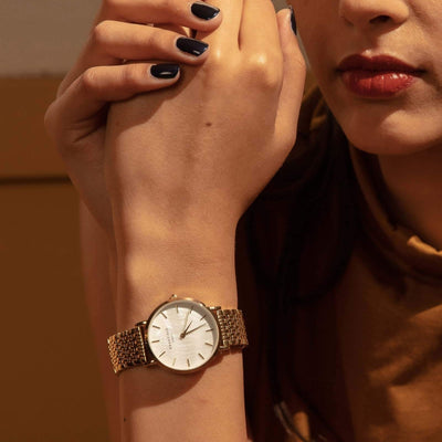 Rosefield Upper East Side Gold Watch