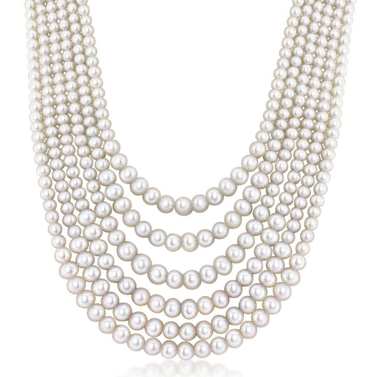Sterling Silver & Freshwater Pearl Necklace