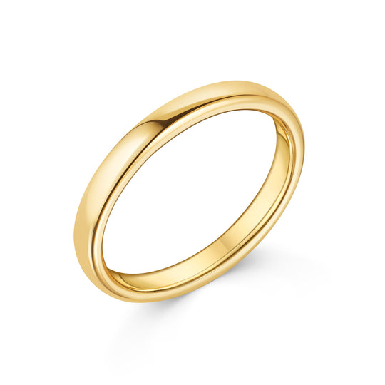 18ct Yellow Gold Classic Style Band